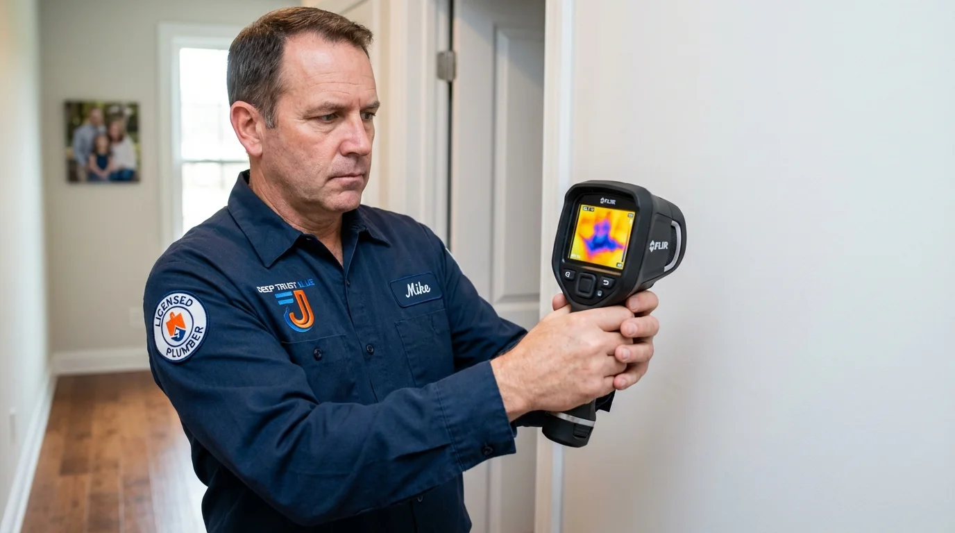 Thermal imaging leak detection by Johns Plumbing LLC in Lake Wales